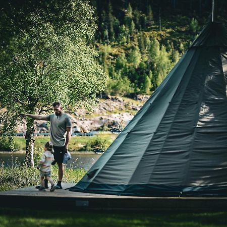 Morgedal Lavvo Camping Hotel Bagian luar foto
