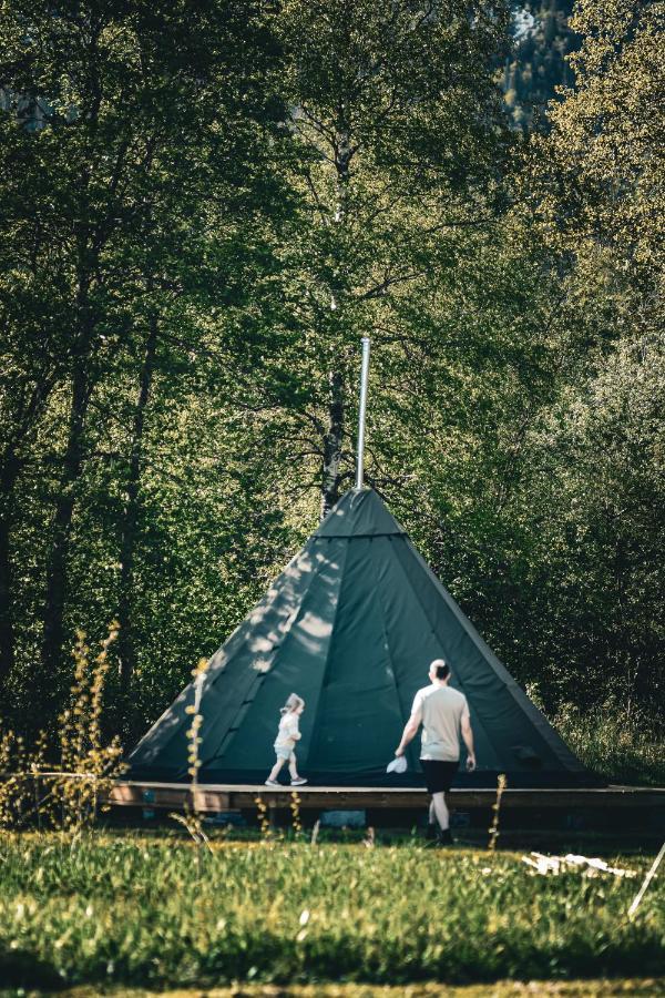 Morgedal Lavvo Camping Hotel Bagian luar foto