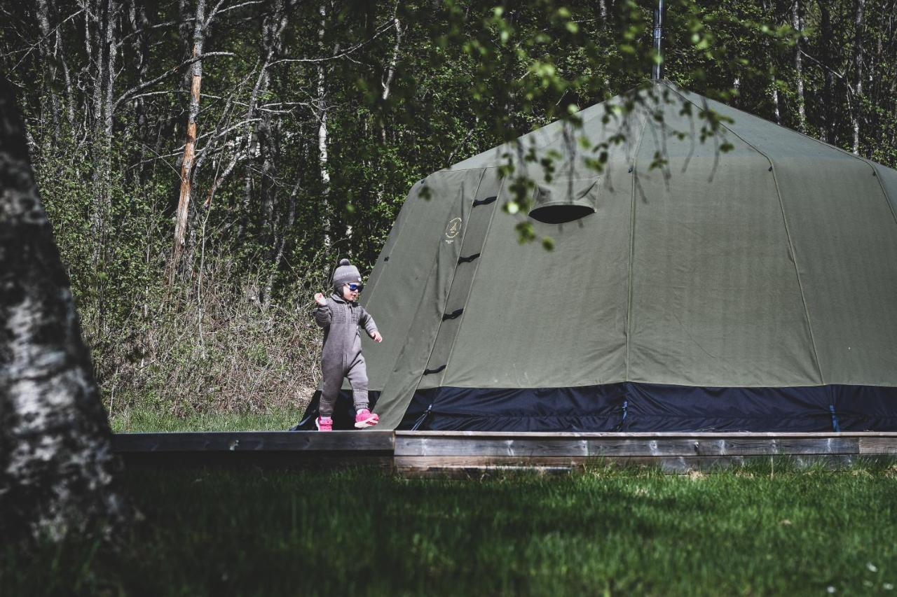 Morgedal Lavvo Camping Hotel Bagian luar foto